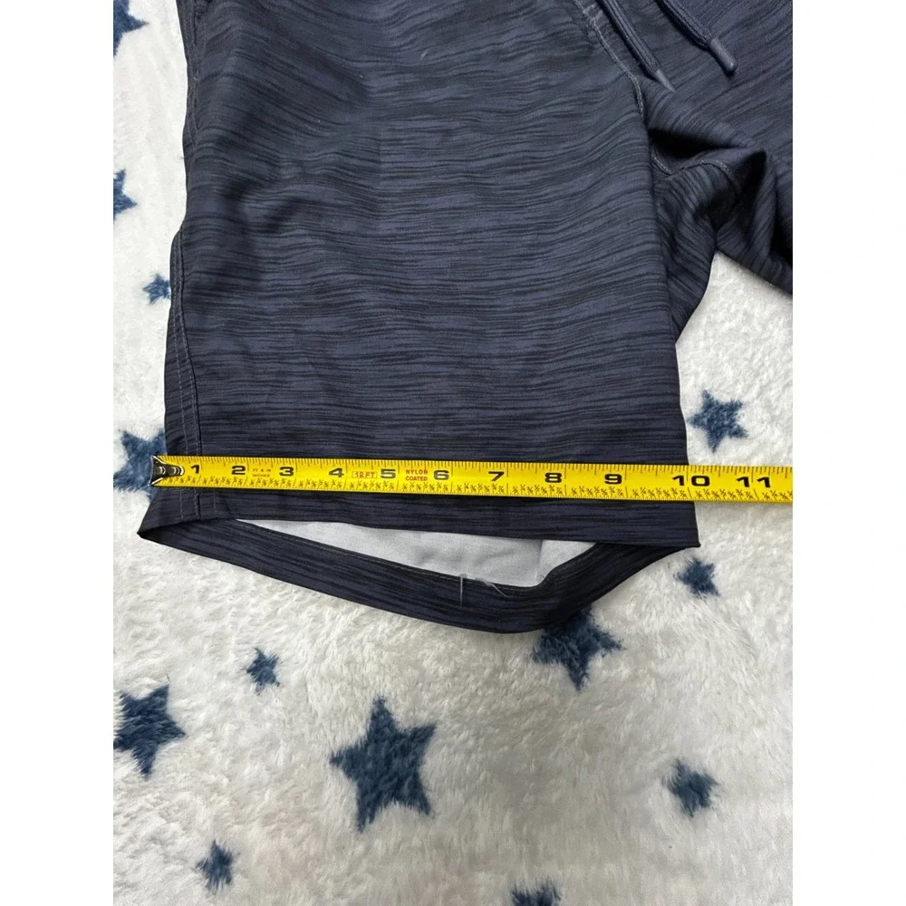Hurley Mens Medium Black Athletic Shorts Drawstring Performance Active Gym